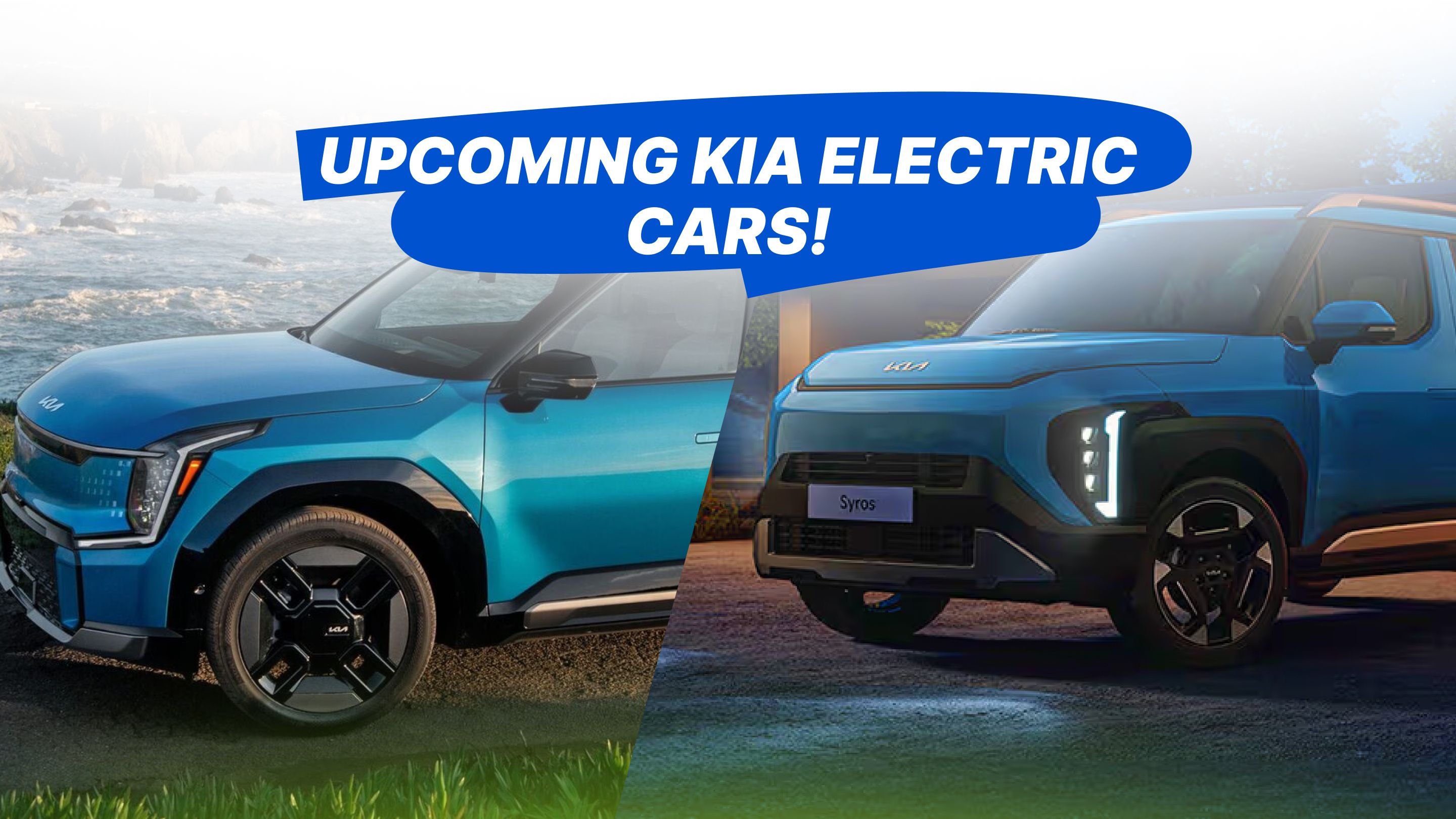 Two Upcoming Kia Electric Cars: Carens EV and Syros EV